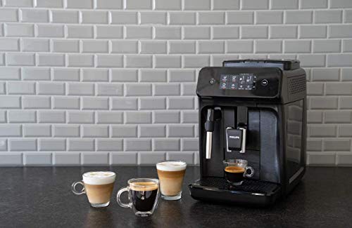 Philips 1200-Series Fully Automatic Espresso Machine w/Milk Frother (EP1220/04)