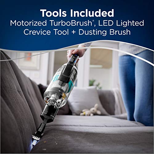Bissell ICONpet Cordless with Tangle Free Brushroll, SmartSeal Filtration, Lightweight Stick Hand Vacuum Cleaner, 22889