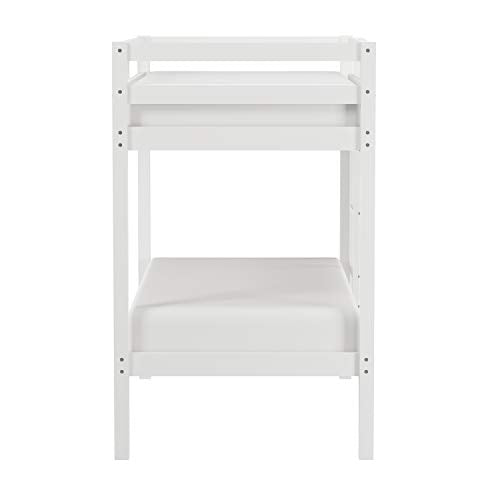 Hillsdale Kids and Teens Caspian Twin Bunk Bed, Twin/Twin, White