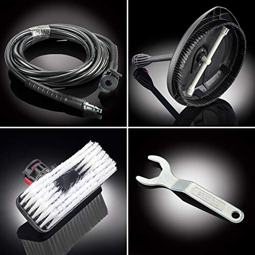 Powerhouse International - Electric High Power- Pressure Washer - 3000 PSI 2.2 GPM - Power Washer - Patio Cleaner - Hose Reel - Spray Gun (Red - Platinum Edition)