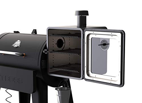 PIT BOSS PBGAC060010083 Side Smoker Attachment, Black