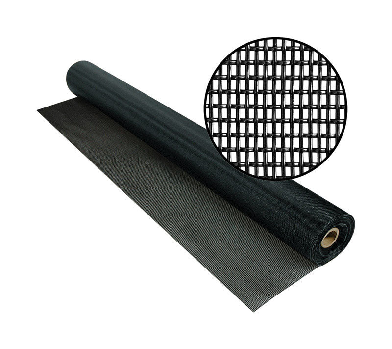 Phifer Wire 60 in.   W X 100 ft. L Black Polyester Pet Screen Cloth