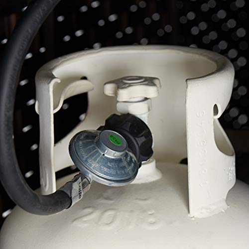 Premium Sturdy Outdoor Patio Fire Pit Dining Table 55,000 BTU 60