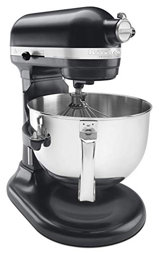 KitchenAid KP26M1XOB 6 Qt. Professional 600 Series Bowl-Lift Stand Mixer - Onyx Black