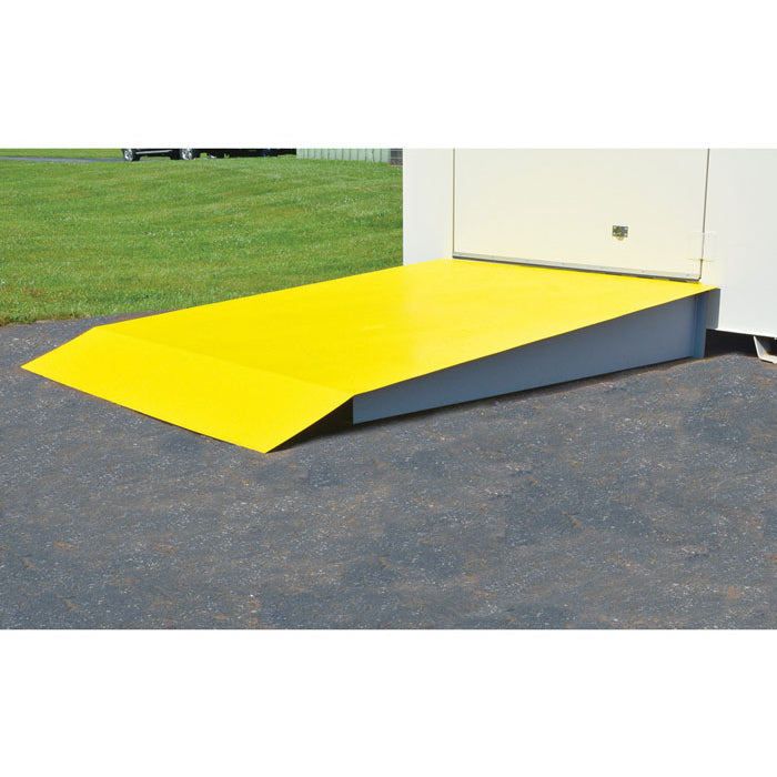 Justrite Steel Loading Ramp For 4 Through 16 Drum (105 Through 506 Cu Ft) Lockers