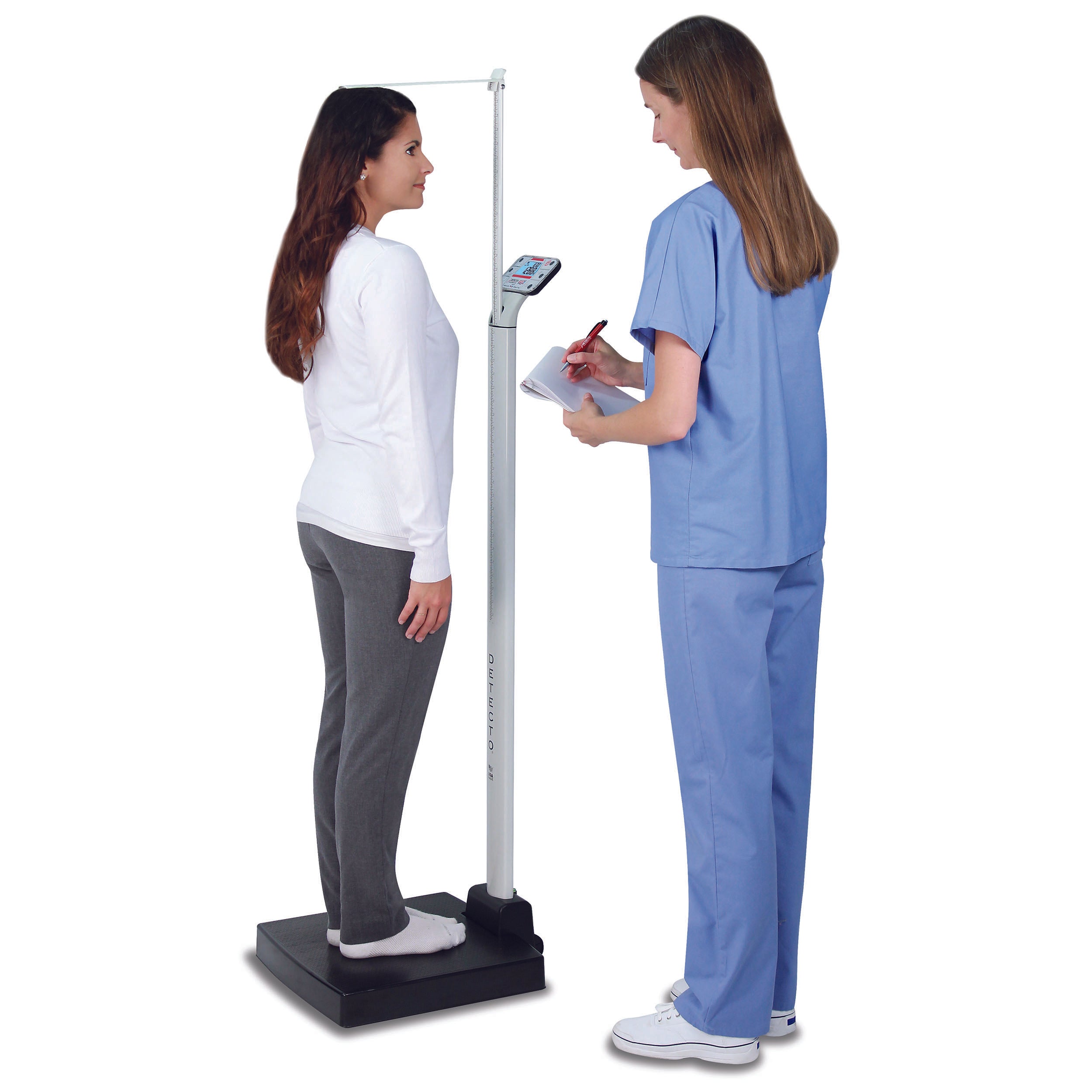 Detecto Apex Digital Physician Scale with Mechanical Height Rod