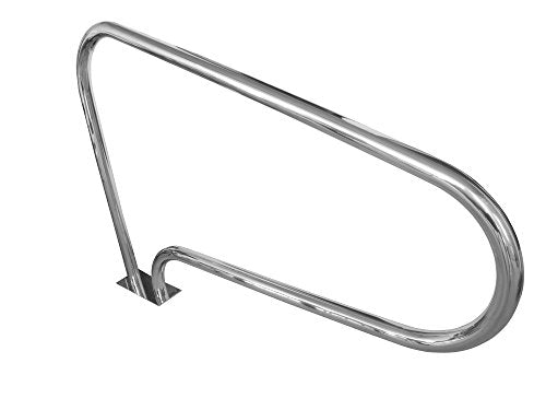 FibroPool Swimming Pool Hand Rail with Quick Mount Base (Large)