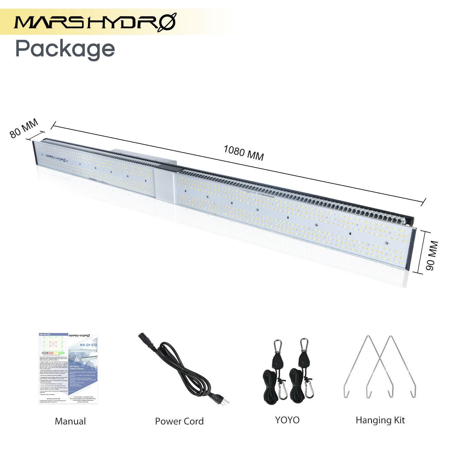 Mars Hydro SP-250 LED Grow Light New
