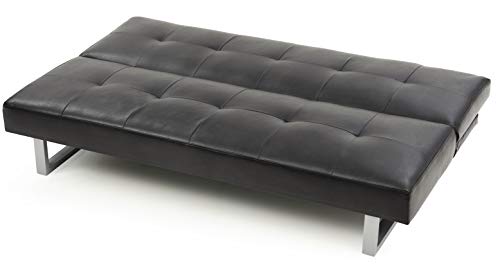 Glory Furniture G116-S Klik Klak Sofa Bed, Black