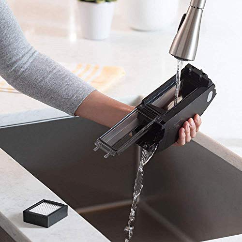 iRobot Roomba i7+ (7550) Robot Vacuum Bundle with Automatic Dirt Disposal - Wi-Fi Connected, Smart Mapping, Ideal for Pet Hair (+2 AllergenLock Dirt Disposal Bags)