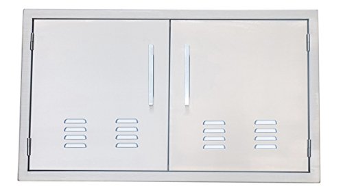 Sunstone BA-VDD36 Beveled Frame Vented Double Access Door, 36