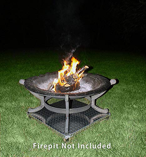 Northland Online Deck Defender & Grass Guard, High Temp Fire Pit Heat Shield, Fire Pit Mat for Grass Lawn Protection, Fire Pit Pad for Outdoors, Bonfires, Wood Burning