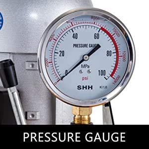 Happybuy Y51845 Electric 10000PSI Manual Valve Power-Units, Single Acting Hydraulic Pump