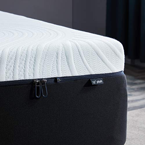 Full Mattress, 12 Inches Gel Memory Foam Mattress, Cooling Memory Foam Mattress, Supercharged Cover/Low Motion Transfer/Breathable/Medium Plush (Full)