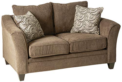Lane Home Furnishings 6485-02 Albany Truffle Loveseat, Brown