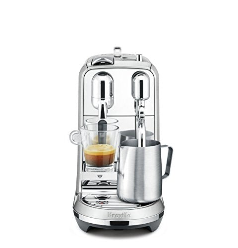 Nespresso BNE800BSS Creatista Plus Espresso Machine by Breville, Brushed Stainless Steel
