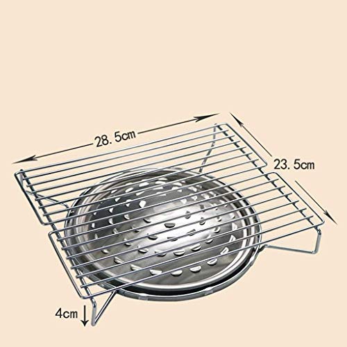 GANFANREN Kitchen Household Barbecue Stove Gas Gas Small Field Cassette Stove Barbecue Grill