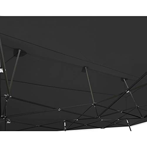 American Phoenix 10x20 Canopy Tent Pop Up Portable Instant Commercial Heavy Duty Outdoor Market Shelter (10'x20' (Black Frame), Black)