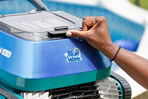 Blue Wave NE9865 Meridian Robotic Pool Cleaner, Blue, Teal