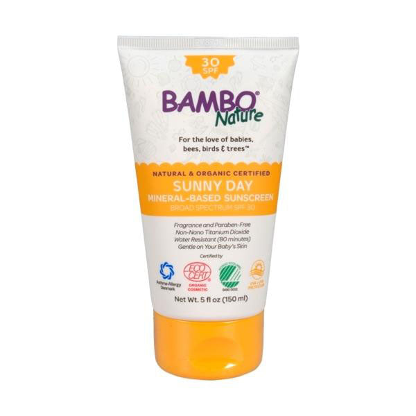 Abena Bambo Nature Skin Care Sunny Day SPF 30 Mineral Sunscreen (6 Tubes per Pack)