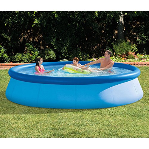 Longwei Swimming Pool Thicken Large Adult Paddling Pool   Family Child Swimming Pool 39684CM Dish Shape 3-5 People Blue