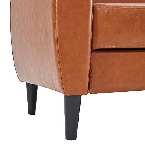 Merax PU Leather Modern Loveseat Sofa Couch, 81.5