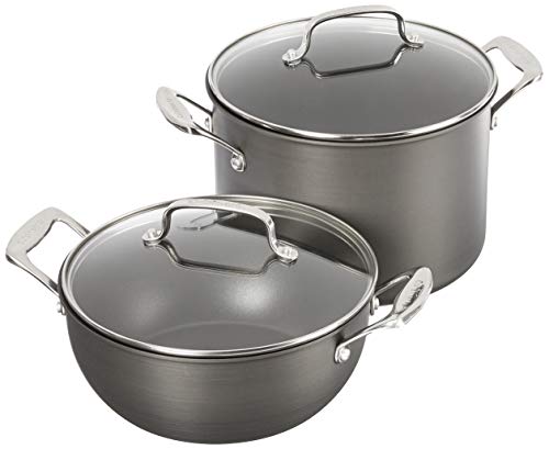 Cuisinart Chef's Classic Non-Stick Hard Anodized, 17 Piece Set, Black