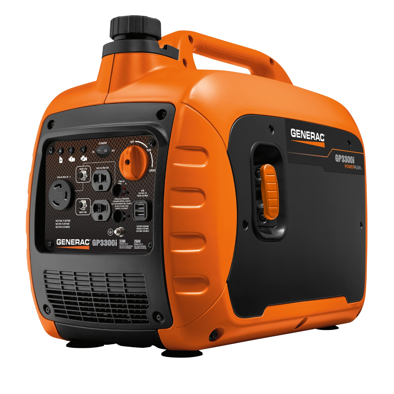 Generac GP3300i 2500/3300w 7154 Gas Inverter Generator New