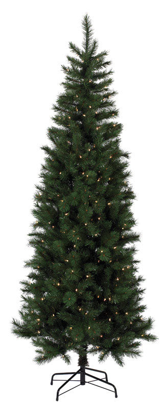 Greenfields Phoenix Slim Tree Clear Lights 300 Lights 7.5' 772 Tips
