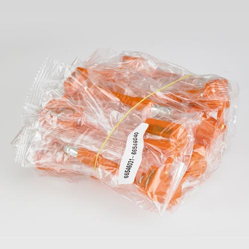 JJ Keller FlexiKlick Bolt Seals, Orange Stock (Pack of 250)