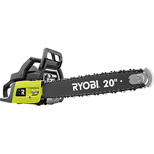 RYOBI 20 in. 50cc 2-Cycle Gas Chainsaw with Heavy-Duty Case