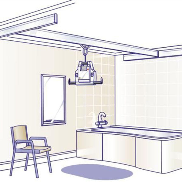 Hoyer Voyager Easytrack 2 Wall Mount