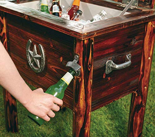 Leigh Country TX 94012 Char-Log 54Qt Cooler, 54 Quart, Brown