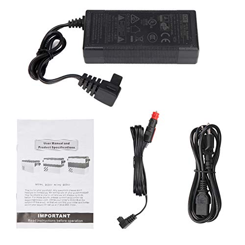 Single Door Chest Freezer,1.82 Cubic Feet,Compressor Key Display Car Refrigerator with Adjustable Temperature for Home Kitchen Office Bar (gray, 27.2 x 13.6 x 20.6 inches)