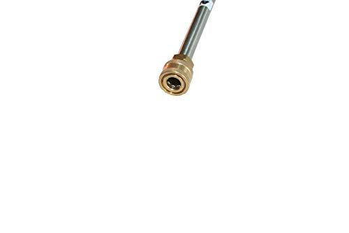 SIMPSON Cleaning PS3228 PowerShot Gas Pressure Washer Powered by Honda GX200, 3300 PSI at 2.5 GPM, Black & American Hydro Clean PLQ25-33B-AHC Stainless Steel Quick Connect Lance, 33