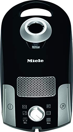 Miele Turbo Team Canister Vacuum, Obsidian Black