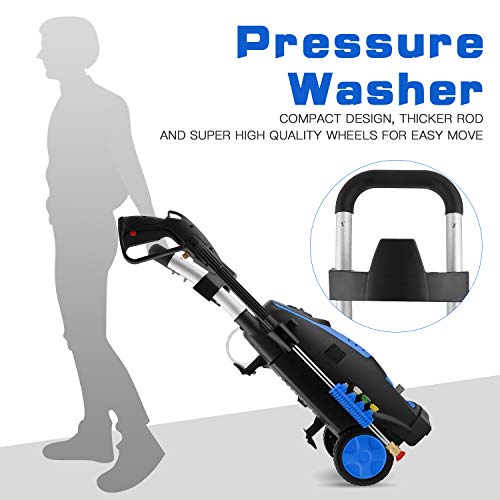 Suyncll 3800 PSI 2.8GPM Electric Pressure Washer (Blue)