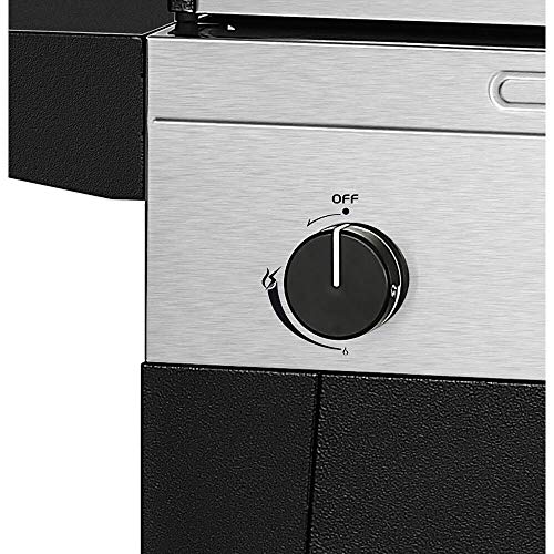 Cadac 98251-41G01-US Stainless 98251-41G01 Entertainer 4 Propane Gas BBQ Grill, Steel, 4 Burner