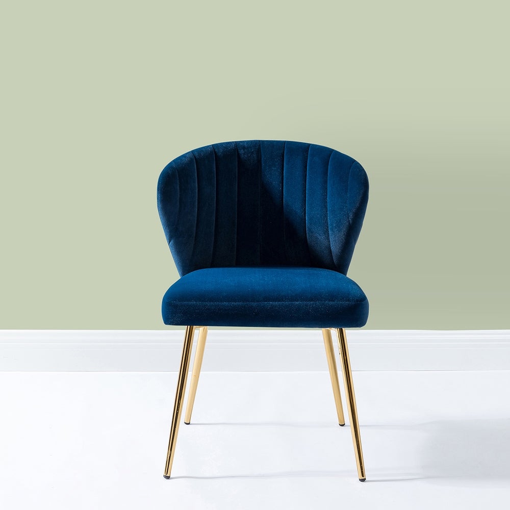 Luna Upholstered Side Chair with Tufted back