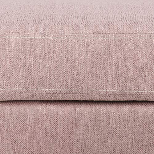 Christopher Knight Home Roselle Sofas, Light Blush + Espresso