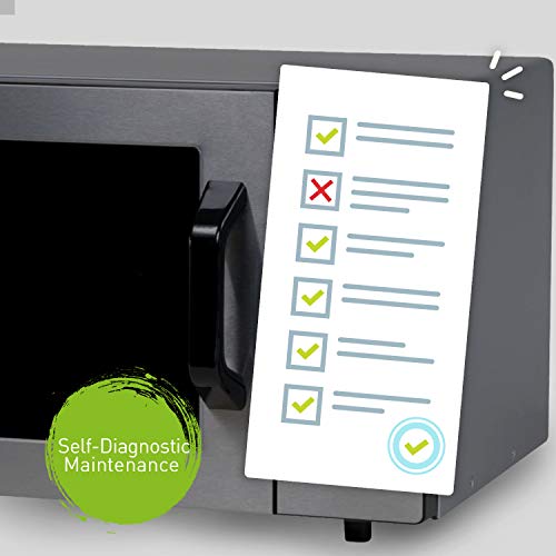 Panasonic Countertop Commercial Microwave Oven with 10 Programmable Memory, Touch Screen Control and Bottom Energy Feed, 1000W, 0.8 Cu. Ft. (Stainless Steel), 5