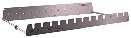 Keep on Turning 13 Skewer Automatic Rotating Rotisserie Grill Rack Attachment Stainless Steel incl. 10 Skewers