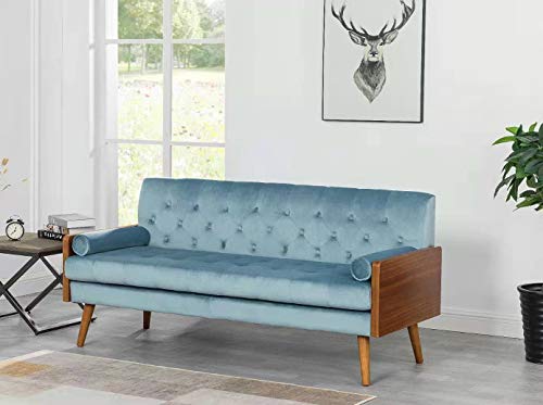 US Pride Furniture S 1 3 Sofas, Light Blue