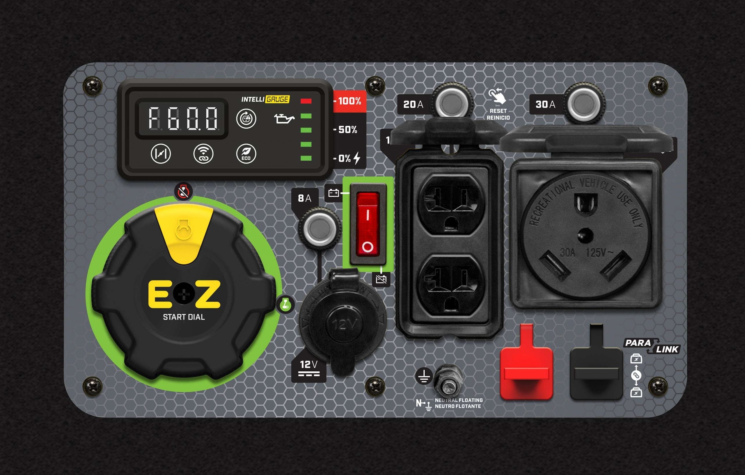 Champion 200993 3650W/4650W Remote Start Portable Gas Inverter Generator Manufacturer RFB