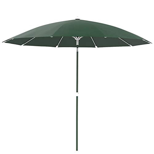 ZAQI Large Patio Umbrella, 2.7m(8.9ft) Round Waterproof UV Protection Parasols, Outside Garden Lawn Deck Backyard Travel