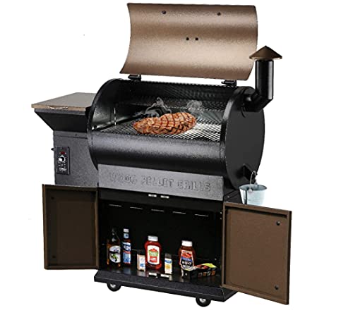 Z GRILLS ZPG-700D Wood Pellet Grill Smoker for Outdoor Cooking with Cover, 2021 Upgrade, 8-in-1 & Pid Controller