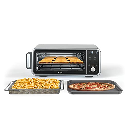 Ninja SP201 Foodi 8-in-1 Digital Air Fry Oven Pro, Countertop Oven, Broil, Dehydrate, 1800-watts, Stainless Steel