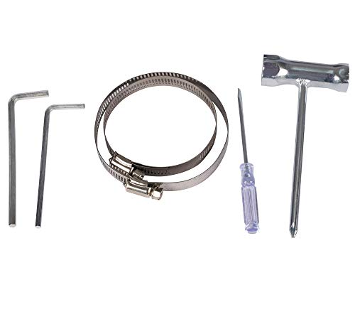 Xmatch 52 CC Two Stroke Engine Gas Powered Backpack Blower with Extension Tube for Yard Leaf Cleaning and Snow Blowing