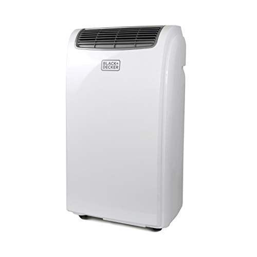 BLACK+DECKER BPACT10WT Portable Air Conditioner with Remote Control, 10,000 BTU, Cools Up to 250 Square Feet, White