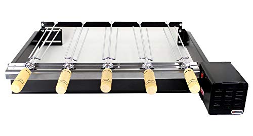 Artmill Brazilian Rotisserie BBQ Grill 5 Skewers Right Churrasqueira Giragrill Direito